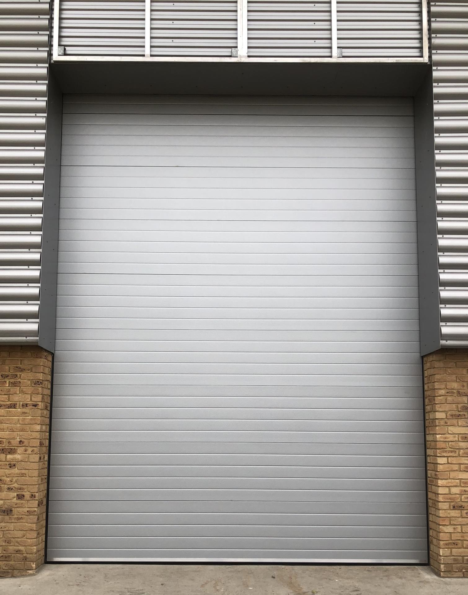 Sectional door external